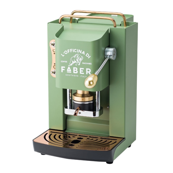 Faber MACCHINA DA CAFFE' A CIALDE PRO DELUXE ACID GREEN prezzo