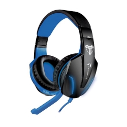 Techmade CUFFIE MICROFONO BLU (TM-FL1-BL) GAMING