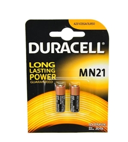 Duracell BATTERIE ALCALINE TWIN PACK 1.2V MN21 (E23)