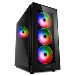 Sharkoon CASE TG5 PRO RGB ATX VETRO TEMPERATO