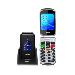 Brondi CELLULARE SUPERVOICE DUAL SIM NERO/SILVER