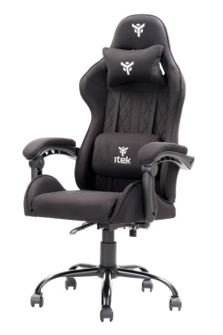 iTek SEDIA RHOMBUS FF10 GAMING CHAIR - NERA (ITCGFF10BB)