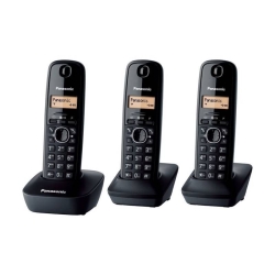 Panasonic TELEFONO CORDLESS KX-TGB613JTB TRIO NERO