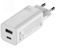 Xiaomi CARICATORE BHR5515GL 65W WALL CHARGER - USB TYPE C+TYPE A