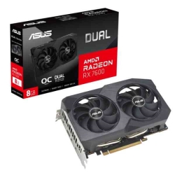 Asus SCHEDA VIDEO RADEON RX7600 V2 DUAL OC EDITION 8GB (90YV0IH2-M0NA00)