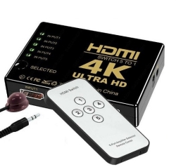  Marca non in elenco COMMUTATORE SWITCH HDMI 1.4B 5 PORTE ULTRA HD 4K (UH-501)