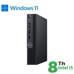 Dell MINI PC OPTIPLEX 3060 Intel Core i5-8xxx 16GB 480GB SSD WIN11 PRO - Ricondizionato