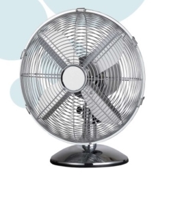 Akai VENTILATORE DA TAVOLO VT30CX - 30 CM. - CROMATO