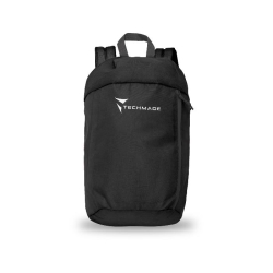 Techmade BORSA ZAINO YOUNG STYLE (23x12x40 CM) NERO (TM-8103-BK)