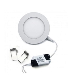 Tech-it FARETTO LED 6 WATT - PANNELLO INCASSO ROTONDO - LUCE NATURALE BIANCA