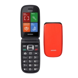 Brondi CELLULARE RAPTOR DUAL SIM ARANCIONE (ORANGE METAL)