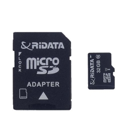 Ridata  TRANS FLASH 32 GB CLASS 10 CON ADATTATORE