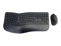 Conceptronic KIT TASTIERA + MOUSE ORAZIO02IT ERGONOMICA WIRELESS NERA