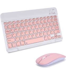  Marca non in elenco KIT TASTIERA E MOUSE WIFI WIRELESS PORTATILE UNIVERSALE ULTRA SOTTILE (MY-7083) 1 PZ (VARI COLORI)