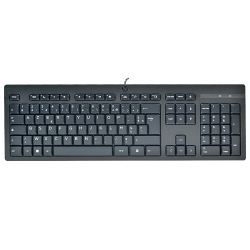 HP TASTIERA 125 TPA-P001K - LAYOUT FRANCESE AZERTY - NERA USB (M27527-051)