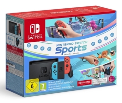 Nintendo CONSOLE SWITCH SWITCH 1.1 NEON BLUE / NEON RED + NINTENDO SWITCH SPORTS + 12 MESI NSO (SWICONIN0065)