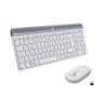 Logitech KIT MK470 TASTIERA + MOUSE NANO WIRELESS COMBO BIANCO (920-009197)