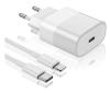  Marca non in elenco ADATTATORE CARICATORE IPHONE CAVO DA USB-C A LIGHTNING - 20W