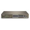  Marca non in elenco SWITCH RETE 16 PORTE 10/100 POE - 2 PORTE GIGABIT/SFP SLOT (TEF1118P-16-150W) V2