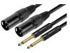 Ridem CAVO AUDIO 2 X XLR M / 2 X 6.3MM - 3MT (RDM C103)