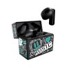 Techmade AURICOLARI EARBUDS CON PATTERN VERDE TM-XM191-BKGR